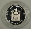 Weltmünzen 1985 Australian $10 State Series Victoria Years 1835-1985 Silver Coin -