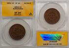 USA Large Cent 1852 1c Coin ANACS VF 20 Details Scratched VF 20 Details ... 282.07 元 含税 ＋  178.30 元 运费