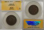 USA Large Cent 1C ANACS VG 8 Details Scratched -
