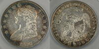 USA Half Dollar 1835 Bust Silver ANACS AU-50 Details, Cleaned Coin  5,001.33 元 含税 ＋  178.30 元 运费