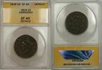 USA Cent Coronet Head One 1C ANACS EF 40 Details Corroded B -