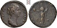 RÖMISCHE KAISERZEIT Sesterz Diva Faustina maior, ab 140 n. Chr. -