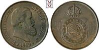 BRASILIEN 20 Reis Peter II., 1831-1889. -