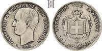 GRIECHENLAND Drachme KÖNIGREICH Georg I., 1863-1913. -