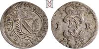 BADEN-DURLACH Kreuzer Karl Wilhelm, 1709-1738. -