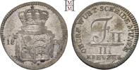 WÜRTTEMBERG 3 Kreuzer Friedrich II. / I., 1797-1816. -