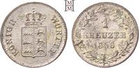 WÜRTTEMBERG Kreuzer Wilhelm I., 1816-1864. -