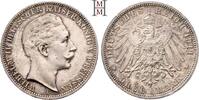 REICHSSILBERMÜNZEN 3 Mark PREUSSEN Wilhelm II., 1888-1918. -
