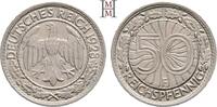 WEIMARER REPUBLIK 50 Reichspfennig -