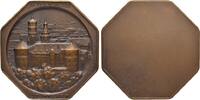 BAUWERKE UND DENKMÄLER Bronzeplakette WÜRTTEMBERG Stuttgart -