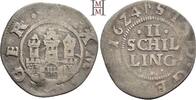 HAMBURG, Stadt. 2 Schilling -
