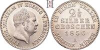 BRANDENBURG / PREUSSEN 2 1/2 Silbergroschen Friedrich Wilhelm IV., 1840-1861. -