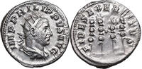 Philippus I. Arabs (244-249) AR Antoninian Rom, Legionsadler zwischen Feldzeichen -