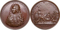 Louis le Fort (1. Genfer Konsul) Æ Medaille von Jean Antoine Dassier, Louis le Fort (1. Genfer Konsul) -