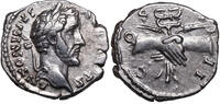 Antonius Pius (138-161) AR Denar Rom, HANDSCHLAG -