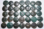 LOT 35 Stück. Mysien, Cyzicus (~250 BCE) AEs Kore Soteira / Dreibein / Pora / Boukranion -