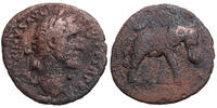 Antonius Pius (138-161) Æ As Rom, ELEFANT. Selten! -