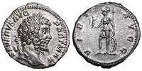 Septimius Severus (193-211) AR Denar Rom, VIRTUS hält Viktoria, Schild und Lanze. TOP-Portrait! -