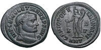 Diocletian (284-305) Æ Follis Antiochia, GENIUS mit Patera und Füllhorn -