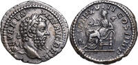 Septimius Severus (193-211) AR Denar Rom. Salus thront. Ex. Grunow Berlin 2001. -
