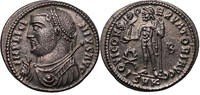 Licinius I. (308-324) Æ Follis Cyzicus, 317-320. JUPITER mit Victoriola, Kranz. Feine Details! -