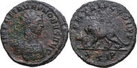 Probus (276-282) AE Antoninian Siscia, LÖWE, davor Bukranium/Stierschädel. SELTEN! -