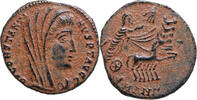 DIVUS Constantinus I. (307-337) Æ Follis Antiochia. Quadriga, ''Hand Gottes'' Top! -