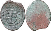 Konstanz Stadt Pfennig einseitig Kupfer-Pfennig, 1690 -