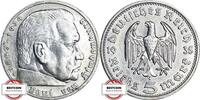 DEUTSCHLAND 5 Reichsmark J 360 - Paul von Hindenburg -