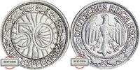 WEIMARER REPUBLIK 50 Reichspfennig J 324 - Kursmünze der Weimarer Republik -