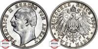 ANHALT 2 Mark J 22 - geprägt unter Herzog Friedrich II. -
