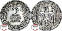 WEIMARER REPUBLIK 2 Mark J 320 - Kursmünze -