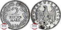 WEIMARER REPUBLIK 2 Mark J 320 - Kursmünze -