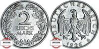 WEIMARER REPUBLIK 2 Mark J 320 - Kursmünze -