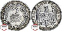 WEIMARER REPUBLIK 2 Mark J 320 - Kursmünze -