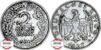WEIMARER REPUBLIK 2 Mark J 320 - Kursmünze -