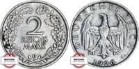 WEIMARER REPUBLIK 2 Mark J 320 - Kursmünze -