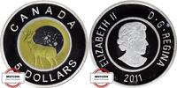 KANADA 5 $ KM 1130 - Full Buck Moon - Originalbox incl. Zertifikat -