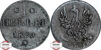 FRANKFURT 1 Heller AKS 30 - Kursmünze der Freien Stadt Frankfurt -