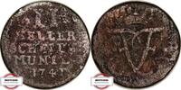 HESSEN-KASSEL 2 Heller 1741 Schön 63 - Friedrich I. S 75.30 元 含税 ＋  83.67 元 运费