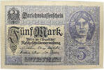 Deutschland 5 Mark Reichsschuldenverwaltung 5 Mark 01.08.1917 KN 18633204 -