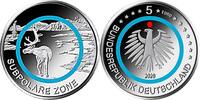 BRD 5 Euro Gedenkmünze Subpolare Zone, Buchstabe G -