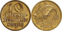 DANZIG 10 Pfennig J D13 - Ausgabe des Freistaates Danzig -