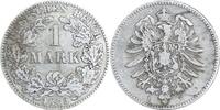 DEUTSCHLAND 1 Mark J 9 - Kursmünze aus dem Kaiserreich -