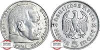 DEUTSCHLAND 5 Reichsmark J 360 - Paul von Hindenburg -