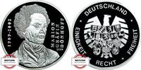 BRD Medaille - Gräfin Dönhoff - versilbert - gekapselt -