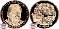 DEUTSCHLAND Medaille - Lothar Bley - zum 70. Geburtstag -