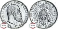 WÜRTTEMBERG 3 Mark J 175 - geprägt unter König Wilhelm II. -
