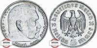 DEUTSCHLAND 5 Reichsmark J 360 - Paul von Hindenburg -