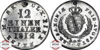 SACHSEN 12 Einen Taler AKS 39 - geprägt unter Friedrich August -